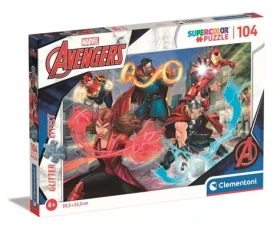 Clementoni Třpytivé puzzle Marvel: Avengers