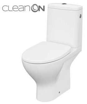 CERSANIT - WC KOMBI MODUO 43 cm 674 010 3/5 CLEAN ON, SEDÁTKO SLIM WRAP DUROPLAST-SOFT CLOSE K116-036