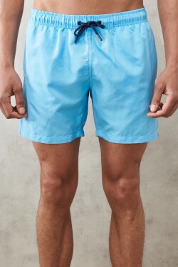 AC&Co Altınyıldız Classics Men's Blue Standard Fit Quick Dry Swimwear Marine Shorts