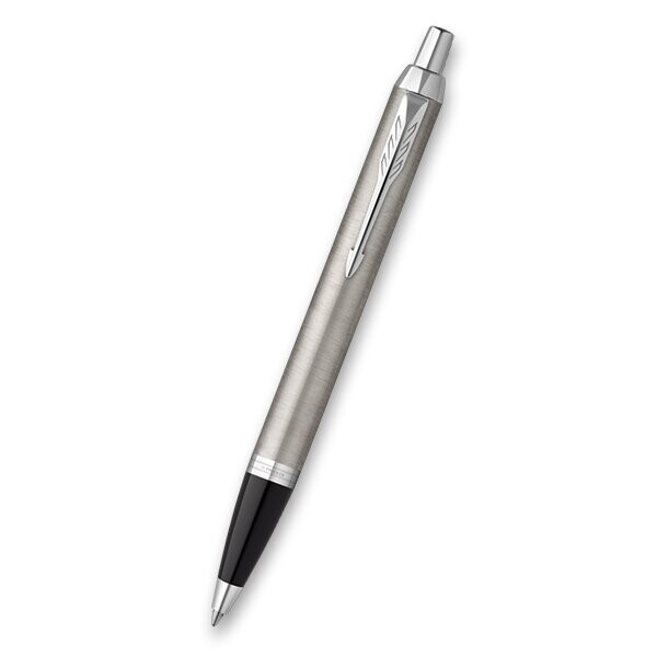 Parker IM Essential Stainless Steel kuličkové pero chromové doplňky CT