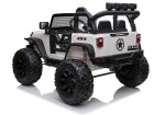 Mamido Elektrické autíčko Jeep Brothers bílé 24V 2x200W