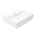 Umyvadlo SAT Infinitio 60,5x46,5 cm otvor pro baterii uprostřed SATINF6046 SATINF6046