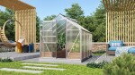 Polykarbonátový skleník – Vitavia Venus 5000, PC 4 mm stříbrný