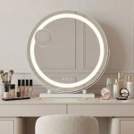 REA - Zrcadlo LED MAKE-UP White 40 cm HOM-12019
