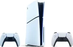 Sony PlayStation 5 Slim bílá / Herní konzole / Blu-ray mechanika / DualSense bílý ovladač (M-9068879)