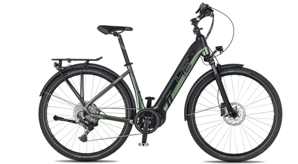 4EVER COMFORT ELITE 720, pneu 28", rám 16" (S), model 2025, barva snake green/black - ZDARMA dopravné, odborná montáž, seřízení, pojištění a dárkový poukaz na nákup příslušenství! (Záruka nejlepší ceny! Nakupujte u autorizovaného prodejce!)