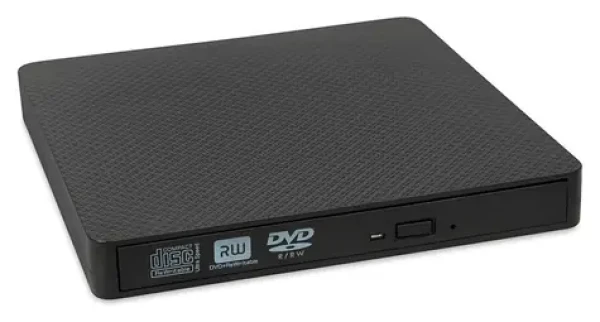 IBox IED03 černá / Externí DVD mechanika / USB-C / DVD±RW / CD 24x (IED03)