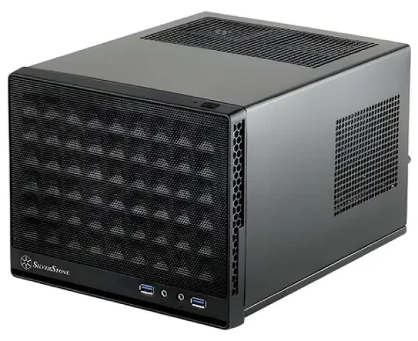 SilverStone SST-SG13B-C Sugo černá / Mini-ITX / Mesh panel / 2x USB 3.0 + 1x USB-C / bez zdroje (SST-SG13B-C)