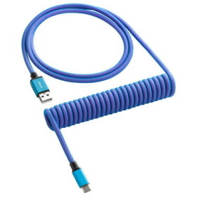 CableMod Classic Coiled Keyboard Cable USB-C - USB-A 1.5m Galaxy Blue / Kabel pro klávesnici (CM-CKCA-CLB-ILB150ILB-R)