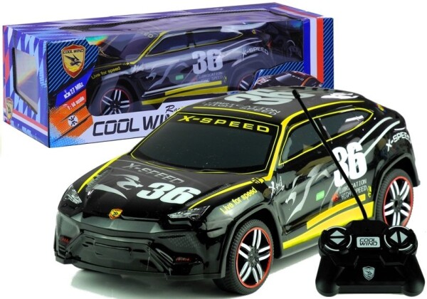 Mamido Závodní auto na dálkové ovládání R/C černé