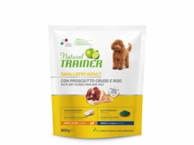 Trainer Natural SmallToy Adult prosciutto a rýže 800g / Kompletní krmivo pro dospělé psy malých a miniaturních pleme (8015699006600)