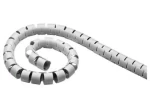 MicroConnect Cable Eater šedá / Organizér kabelů / 25mm / 20m (CABLEEATER25G)
