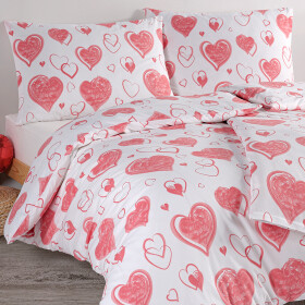 Bavlněné povlečení Pink Love