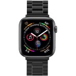 Spigen Modern Fit nerezový řemínek Apple Watch 44 42 mm černá (062MP25403)