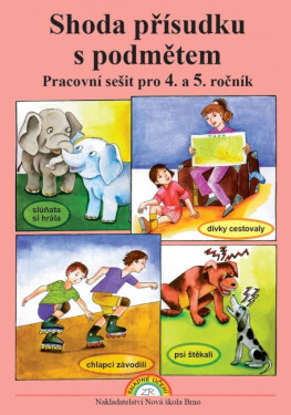Shoda přísudku podmětem pracovní sešit pro