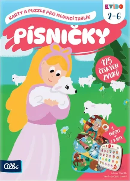 ALBI Kvído Karty a puzzle: Písničky