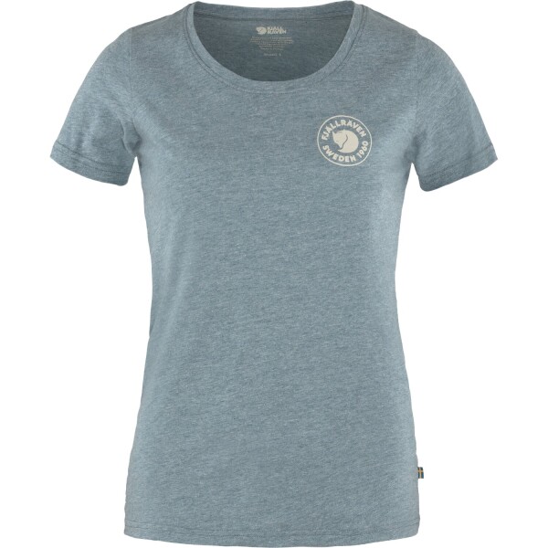 FJÄLLRÄVEN 1960 Logo T-shirt W, Indigo Blue-Melange (vzorek) velikost: S