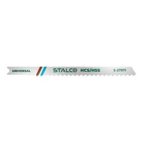 Listy pilové do přímočarých pil - univerzál U, 3,0 x 74 mm, STALCO