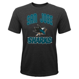 Outerstuff Dětské Tričko San Jose Sharks All Time Great Ss Triblend Velikost: Dětské 14 let)