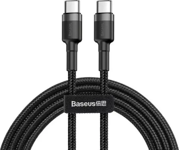 Baseus CATKLF-HG1 kabel USB-C na USB-C černo-šedá / 2 m (CATKLF-HG1)