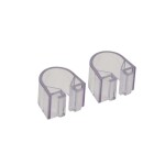 HANSGROHE - Příslušenství Svorky, průměr 25 mm, pro misky na mýdlo Casetta'D, 2 ks, čirá 96192000