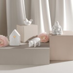 Räder Porcelánová soška Bird, bílá barva, porcelán