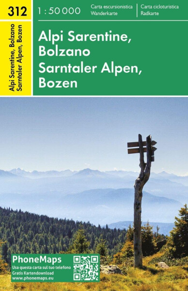PMI 312 Sarntaler Alpen, Bozen 1:50 000