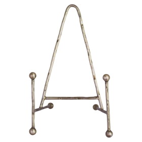Strömshaga Kovový stojan na knihu Lovis Antique Brass, stříbrná barva, kov