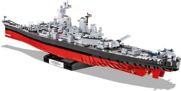 COBI 4837 II WW Battleship Missouri BB-63, 1:300, 2655 k