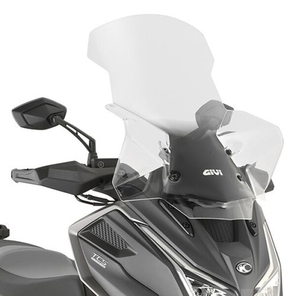 D6124St plexi čiré Kymco Dtx 360 125-300-350 (21-25), vxš730x530 mm