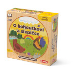 O kohoutkovi a slepičce - skládačka s pohádkou - Efko