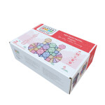 Mamido Cleverclixx Pastel Magnetická stavebnice Geo Pack 45 ks