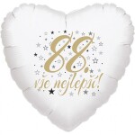 88. narozeniny balónek srdce Balonky.cz 88. narozeniny balónek srdce Balonky.cz