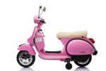 Mamido Dětský elektrický skútr Vespa PX150 12V růžový