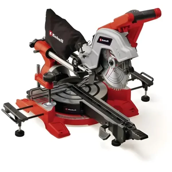 Einhell TE-SM 216 L Dual červená/černá / Pokosová pila / 1500W / 216 mm / 5000 ot./min (4300866)