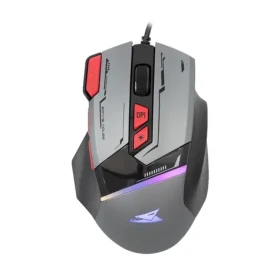 Baracuda MANTA Herní myš / Herní myš / Optický / 8D / 12800 dpi / 1.5m / USB / 81g / šedá (MANTA-G)