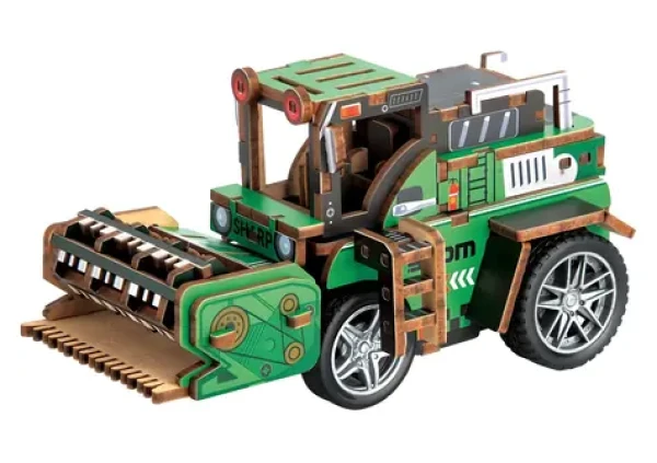 2KIDS TOYS 3D dřevěná skládačka Kombajn