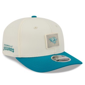 New Era Pánská kšiltovka Jacksonville Jaguars NFL 2026 Training Camp 9SEVENTY Stretch-Snap Türkis