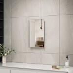 Erga Rectangle, obdélníkové zrcadlo 30x50 cm, ERG-V01-RECTAGLE-3050-CL