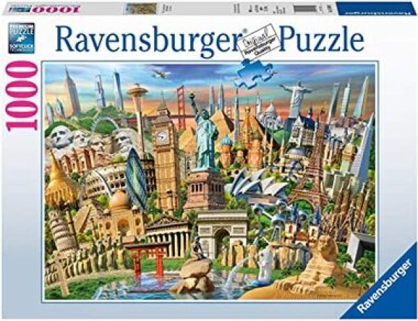 Ravensburger 1000 dílků Památky metropolí