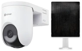EZVIZ HB8c Lite 2K+ Kit / Kamerový systém / PTZ / Wi-Fi / solární panel / baterie (CS-HB8c/SP-R100(4MP))