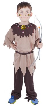 Rappa Dětský kostým - Indián Velikost: 7-9 roků