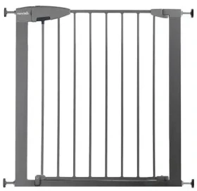 Munchkin - Bezpečnostní dětská zábrana Easy Loc stříbrná se 7 cm rozšířením / do 24 měsíců (8595119388535)