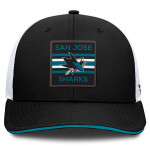Fanatics Pánská kšiltovka San Jose Sharks NHL Authentic Pro A/Cap Structured Mid-Crown Adj Cap