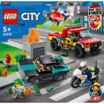 LEGO® City 60319 Hasiči a policejní honička