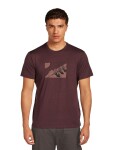 Pánské merino tričko s krátkým rukávem ICEBREAKER Mens 150 Tech Lite SS Tee Wild Pack, Java velikost: L