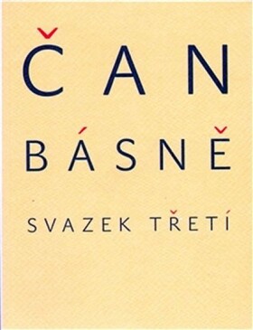 Básně svazek třetí Čan