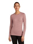 ICEBREAKER Wmns 200 Oasis LS Crewe, Summit/Blush/S velikost: S