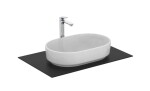 IDEAL STANDARD - i.Life O Umyvadlo na desku 55x38 cm, bez přepadu, bez otvoru pro baterii, bílá T573201