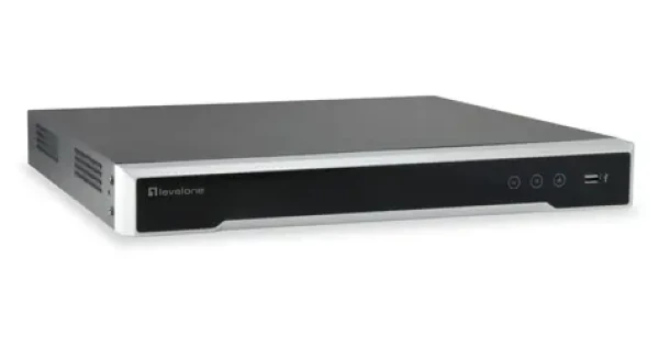 LevelOne NVR-0508 / NVR rekordér / pro 8 kamer / až 8 Mpx / 2x HDD / 8x PoE / HDMI/VGA (NVR-0508)